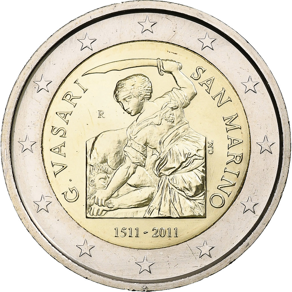 San Marino,
2 eura,
2011
