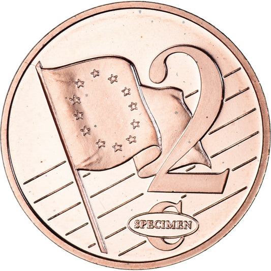 Vatikán,
2 euro centy,
2008