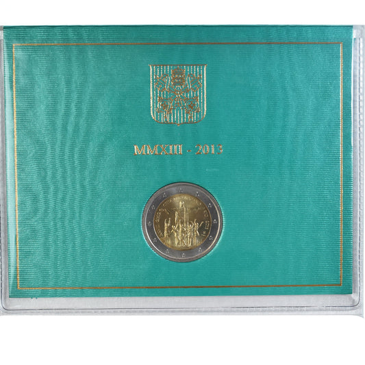 Vatikán,
2 eura,
2013