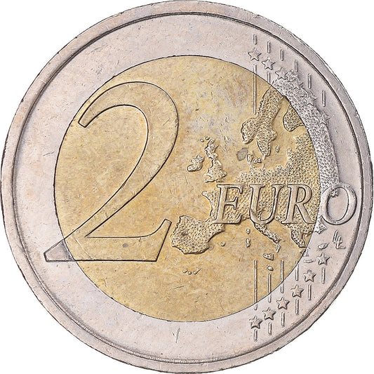 Německo,
2 eura,
Sachsen