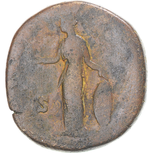 Mince,
Faustyně II.
Sestertius