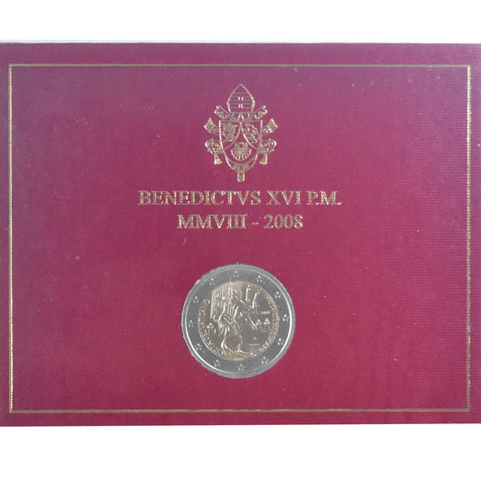 Vatikán,
2 eura,
Année de Saint Paul