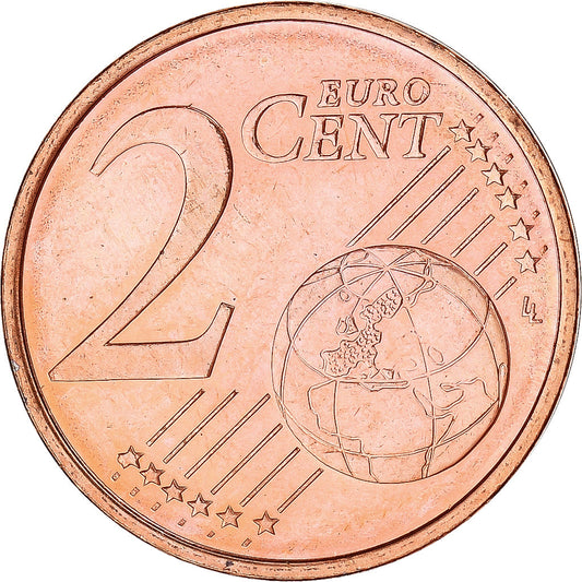 Finsko,
2 euro centy,
2009