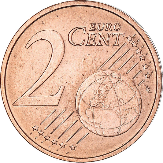 Nizozemí,
2 euro centy,
2010