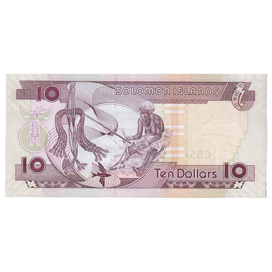 Bankovka,
Šalamounovy ostrovy,
10 dolarů