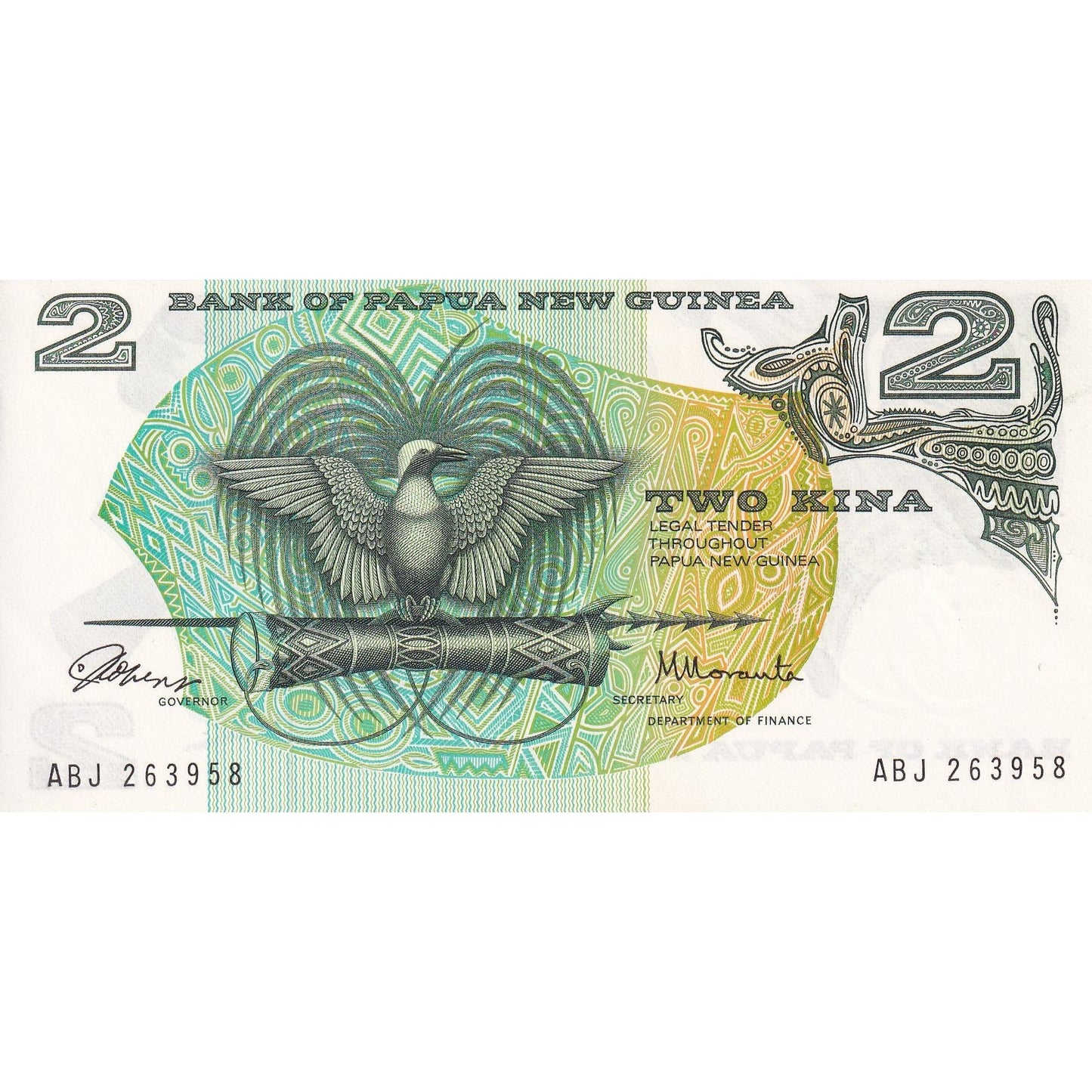 Bankovka,
Papua Nová Guinea,
2 Čína