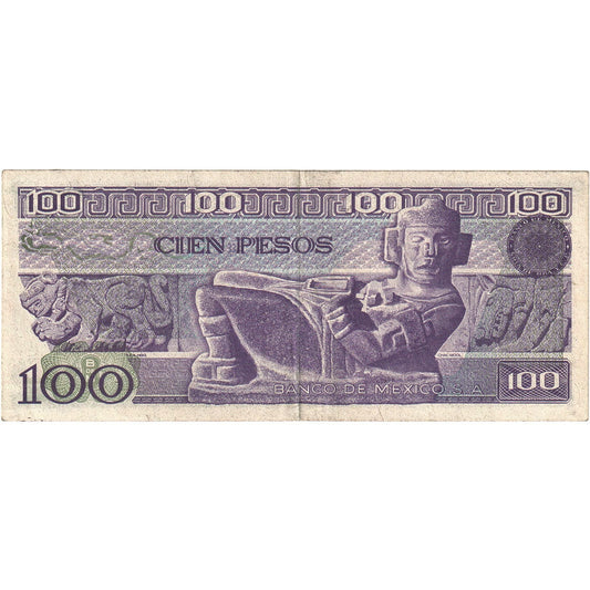 Bankovka,
Mexiko,
100 pesos
