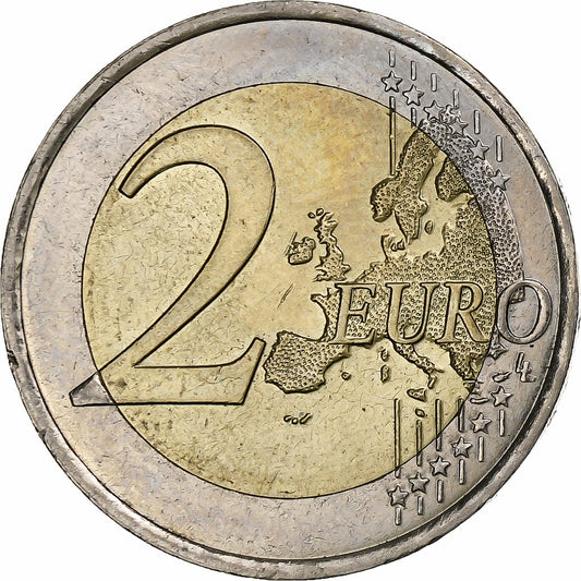 Francie,
2 eura,
Předsednictvo francouzské unie v Evropě