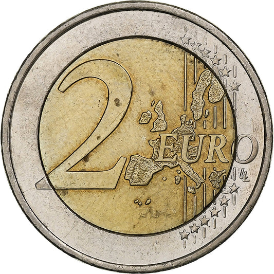 Řecko,
2 eura,
olympiáda v Aténách