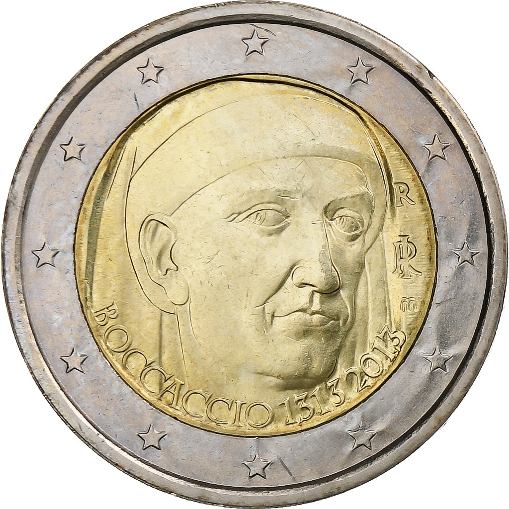 Itálie,
2 eura,
Boccaccio