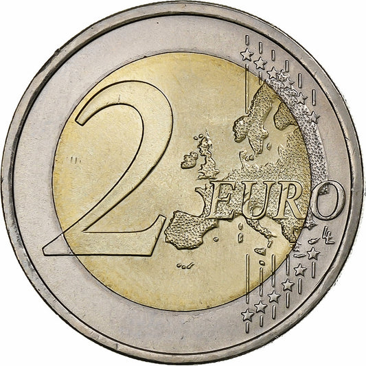 Portugalsko,
2 eura,
Portugalská republika