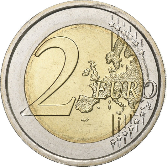 Itálie,
2 eura,
2014