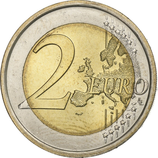 Itálie,
2 eura,
EMU