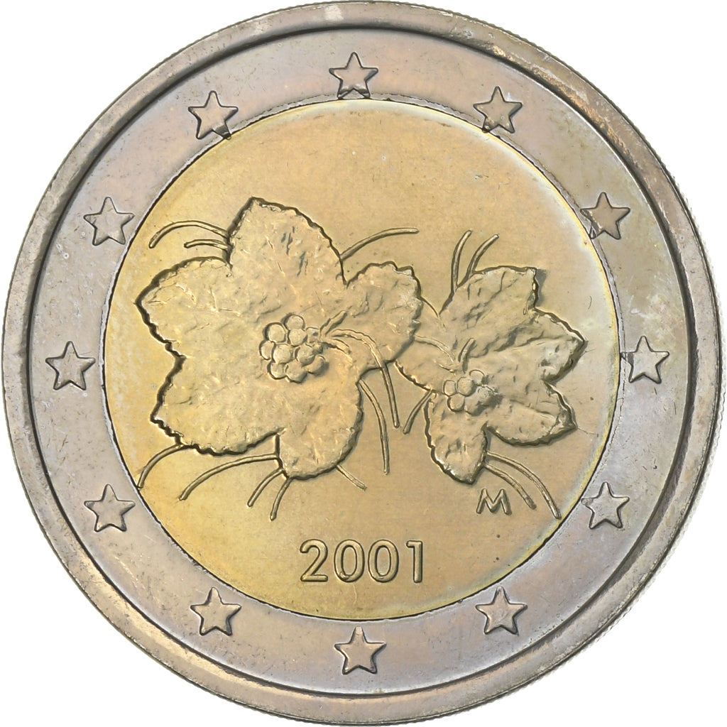 Finsko,
2 eura,
2001