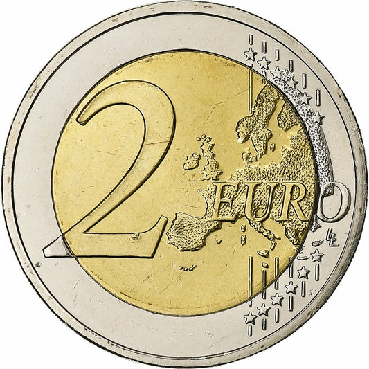 Řecko,
2 eura,
2015