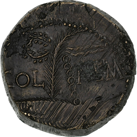 Augustus & Agrippa,
dupondius,
9-3 před naším letopočtem