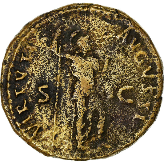 Domitian,
dupondius,
90-91
