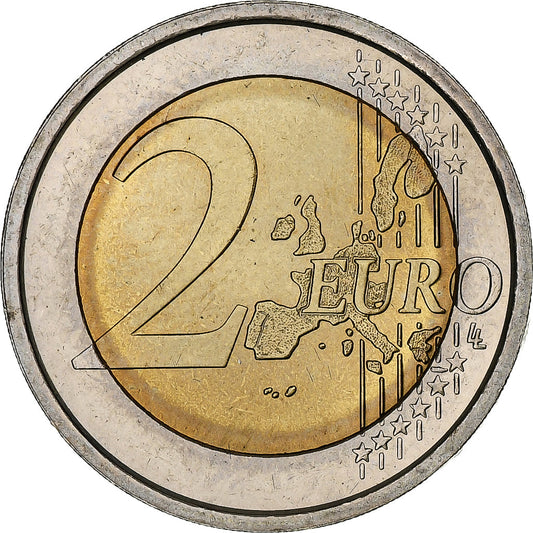 Vatikán,
Jean-Paul II,
2 eura