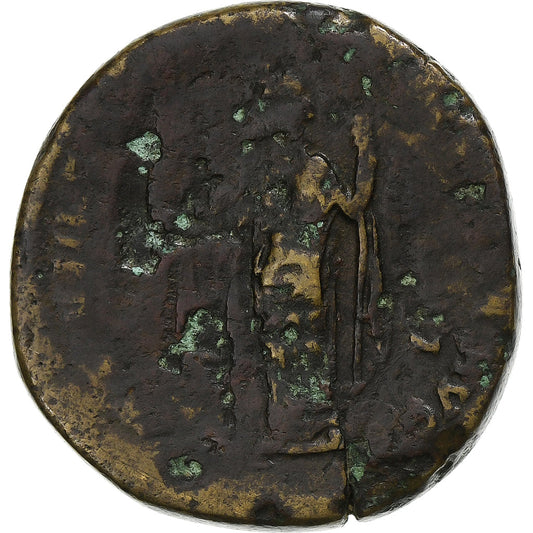 Marcus Aurelius,
Sestertius,
175-176