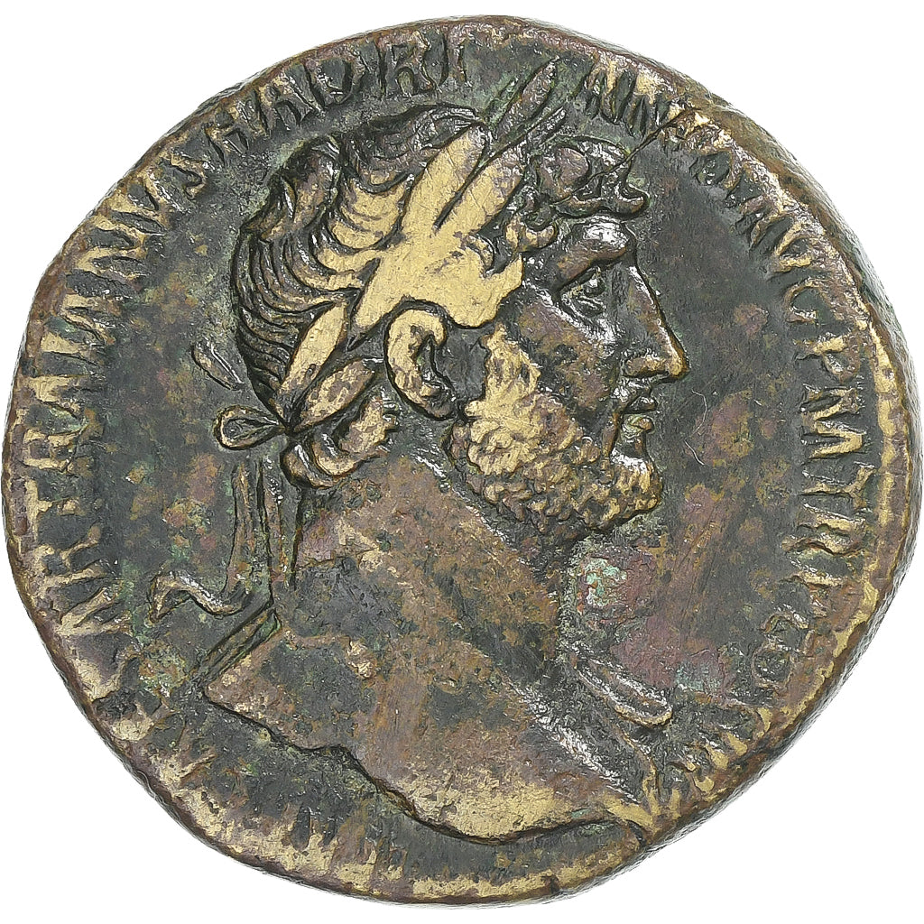 Hadrián,
Sestertius,
120-121