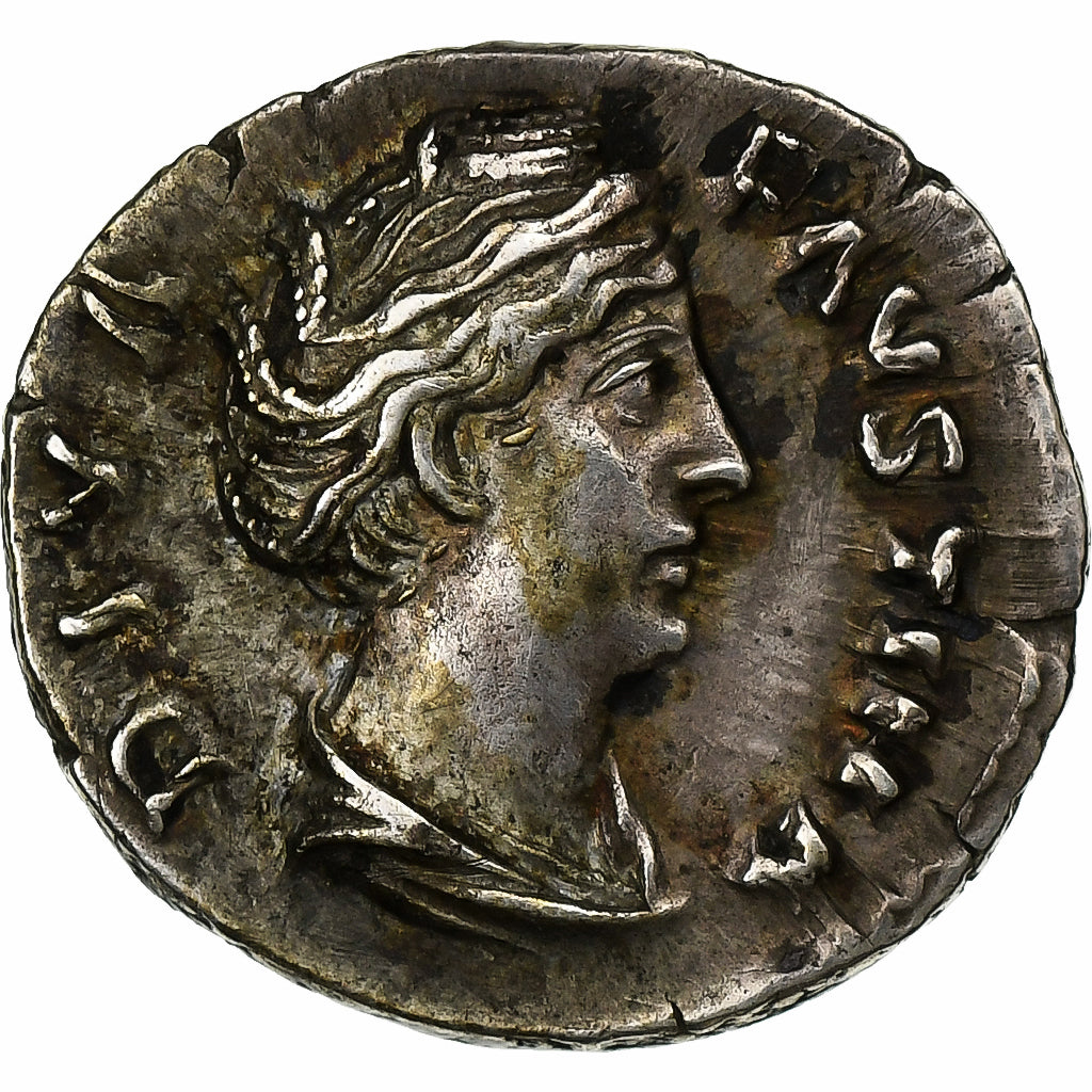 Diva Faustina I,
denár,
141 před naším letopočtem