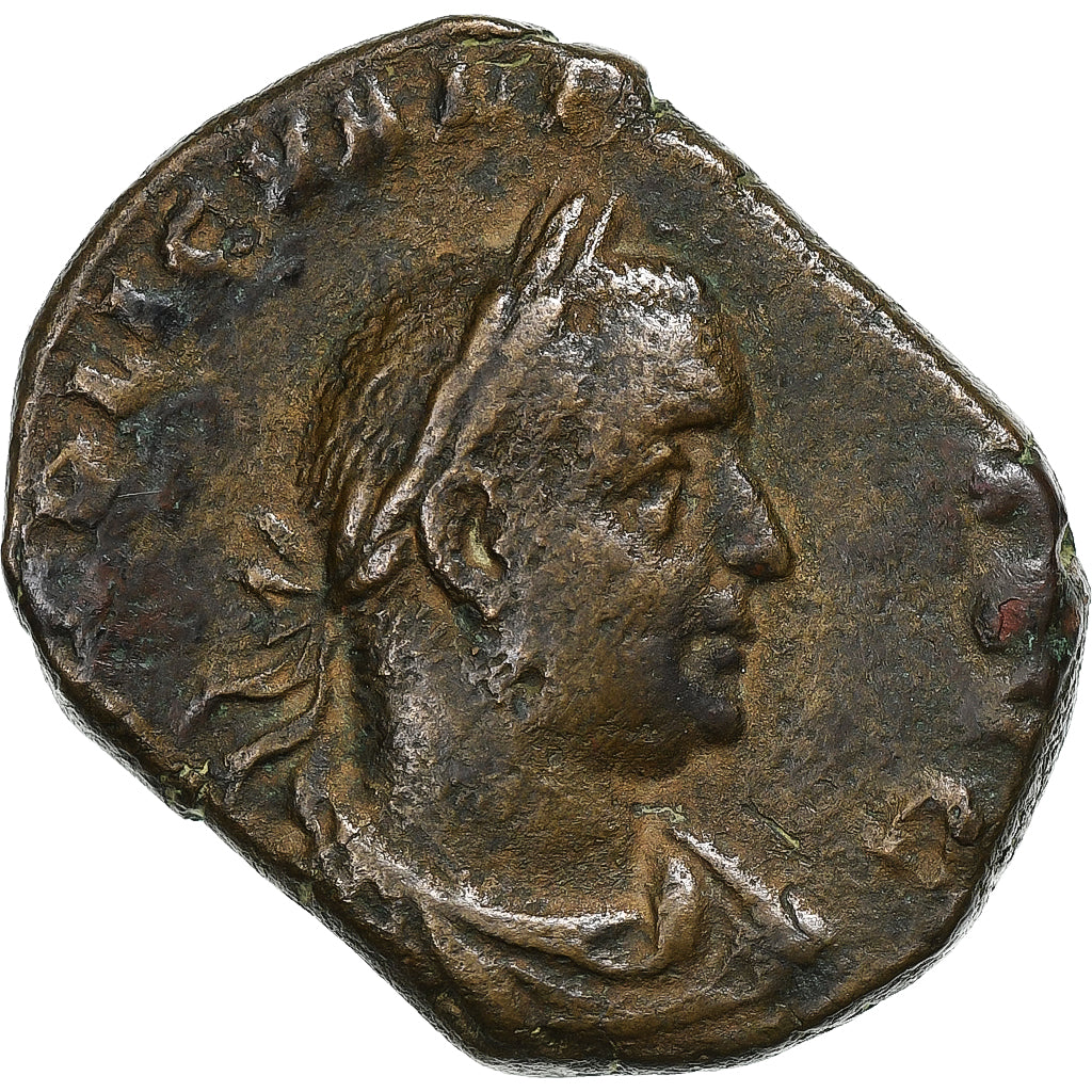 Valerian I,
Sestertius,
254