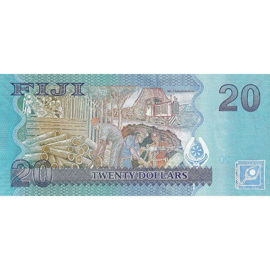 Fidži,
20 dolarů,
2013