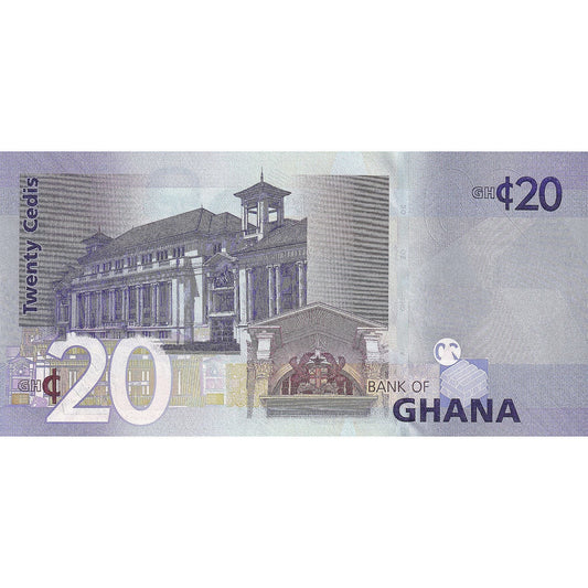 Ghana,
20 Cedis,
2007-07-01