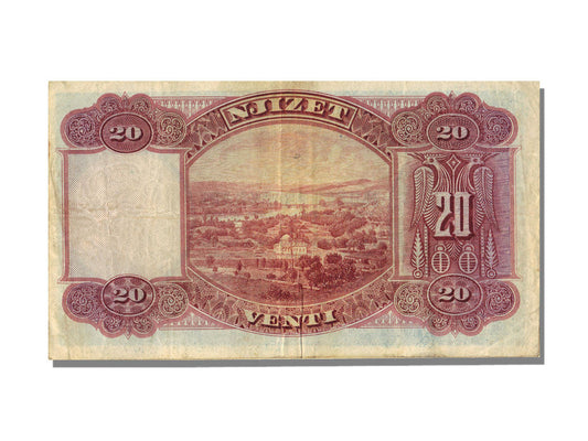 Bankovka,
Albánie,
20 Franka Ari