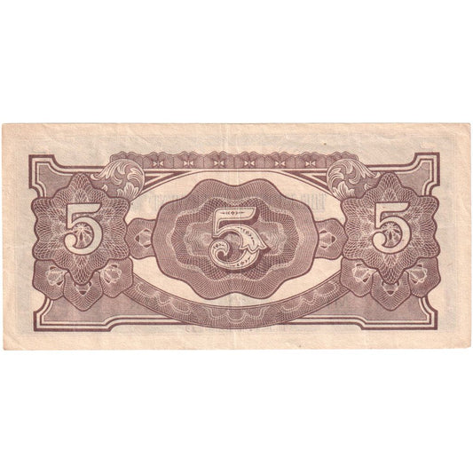 MALAJSKO,
5 dolarů,
1942