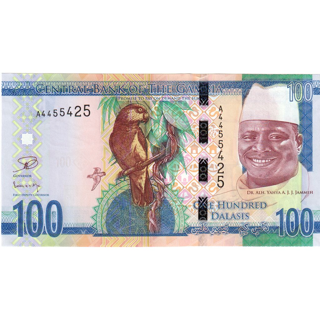 Gambie,
100 Dalasi,
2015