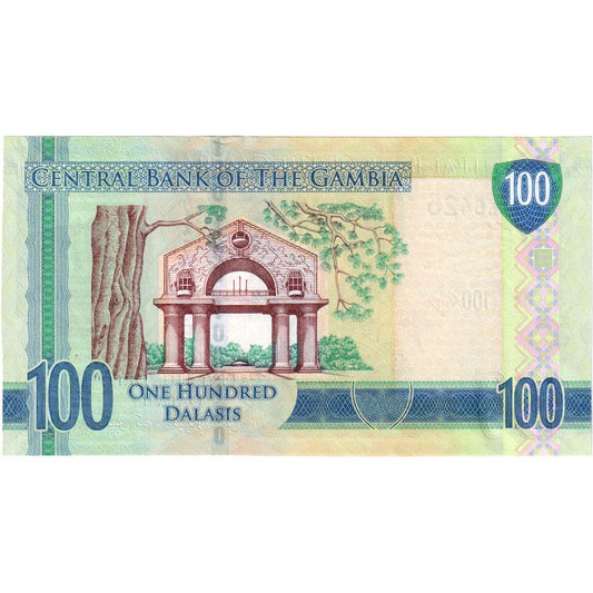 Gambie,
100 Dalasi,
2015