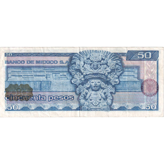 Mexiko,
50 pesos,
1976-07-08
