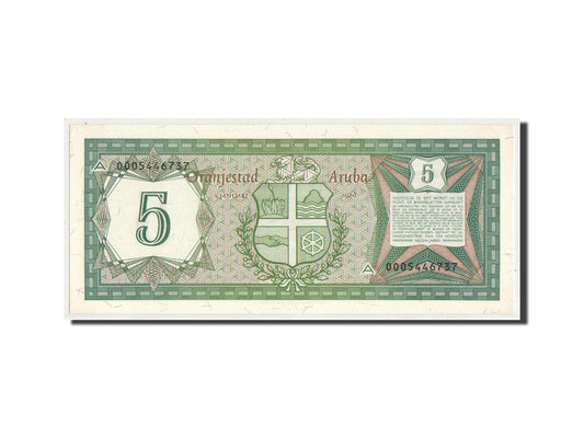 Bankovka,
Aruba,
5 Florin