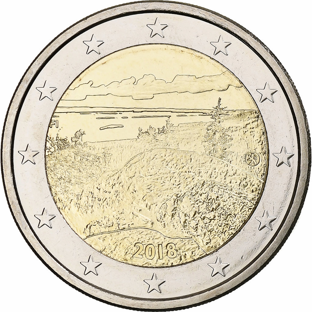 Finsko,
2 eura,
Finská saunová kultura