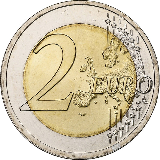 Lotyšsko,
2 eura,
2018