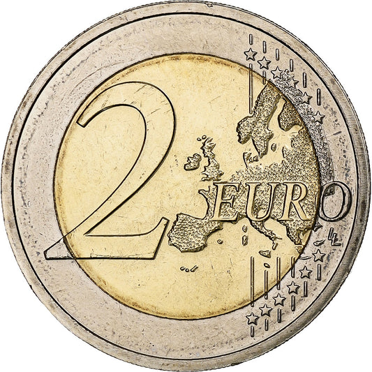 Lucembursko,
Henri,
2 eura