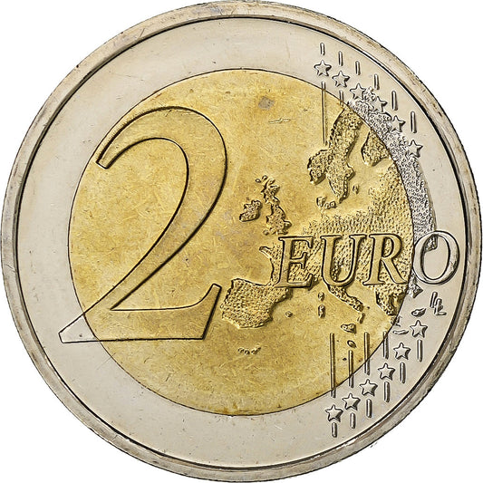 Slovinsko,
2 eura,
2017