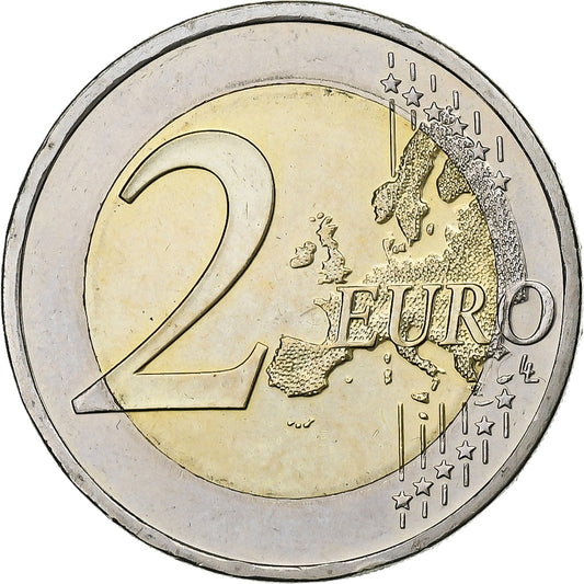 Řecko,
2 eura,
2013