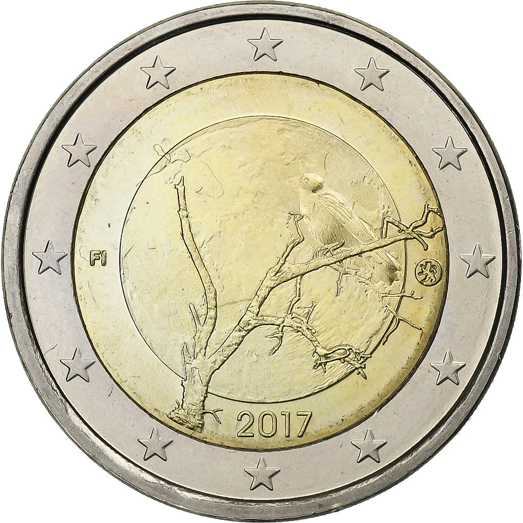 Finsko,
2 eura,
2017