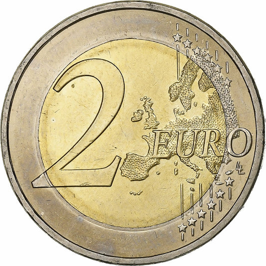 Německo,
2 eura,
Hamburg