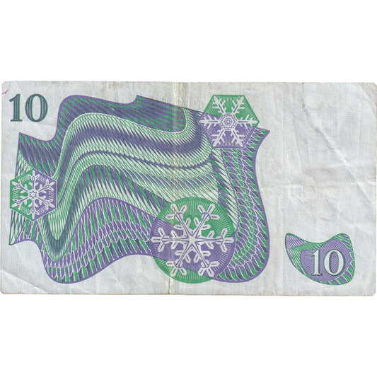 Bankovka,
Švédsko,
10 korun