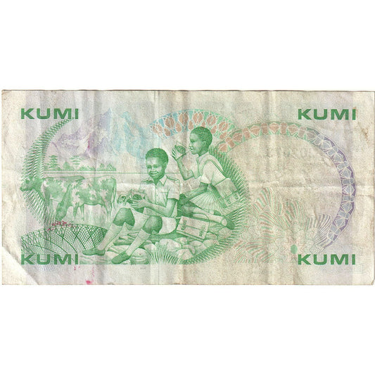 Keňa,
10 šilinků,
1987