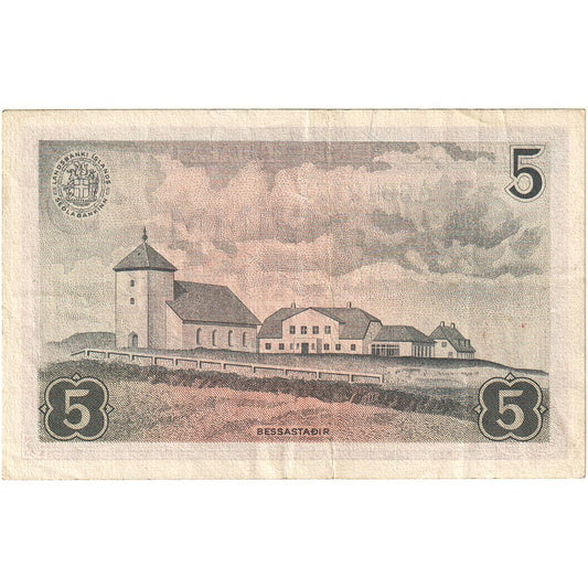 Island,
5 korun,
1957-06-21
