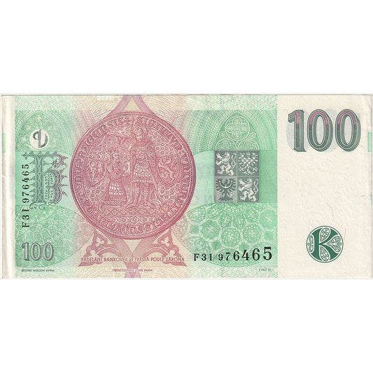 Česká republika,
100 korun,
1997