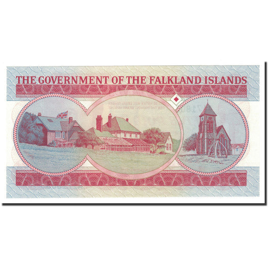 Bankovka,
Falklandské ostrovy,
5 liber