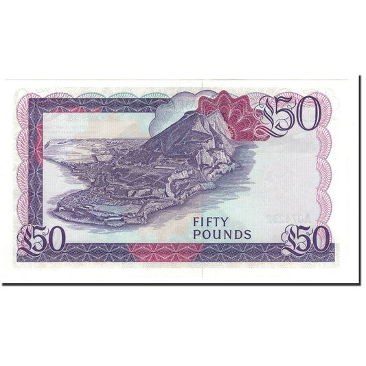 Bankovka,
Gibraltar,
50 liber