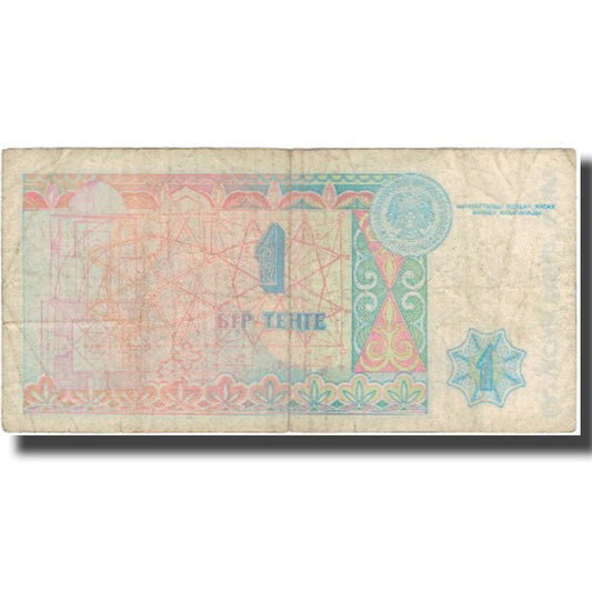 Bankovka,
Kazachstán,
1 Tenge