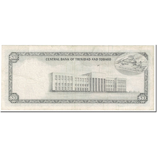 Trinidad a Tobago,
10 dolarů,
Nedatováno (1964)
