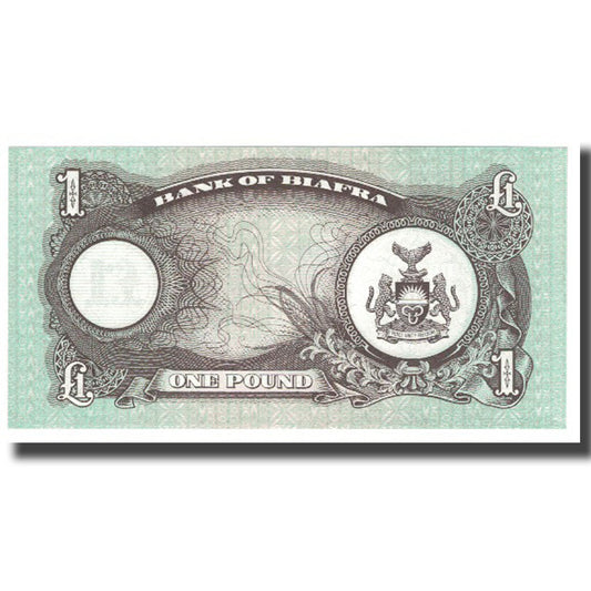 Bankovka,
Biafra,
1 libra